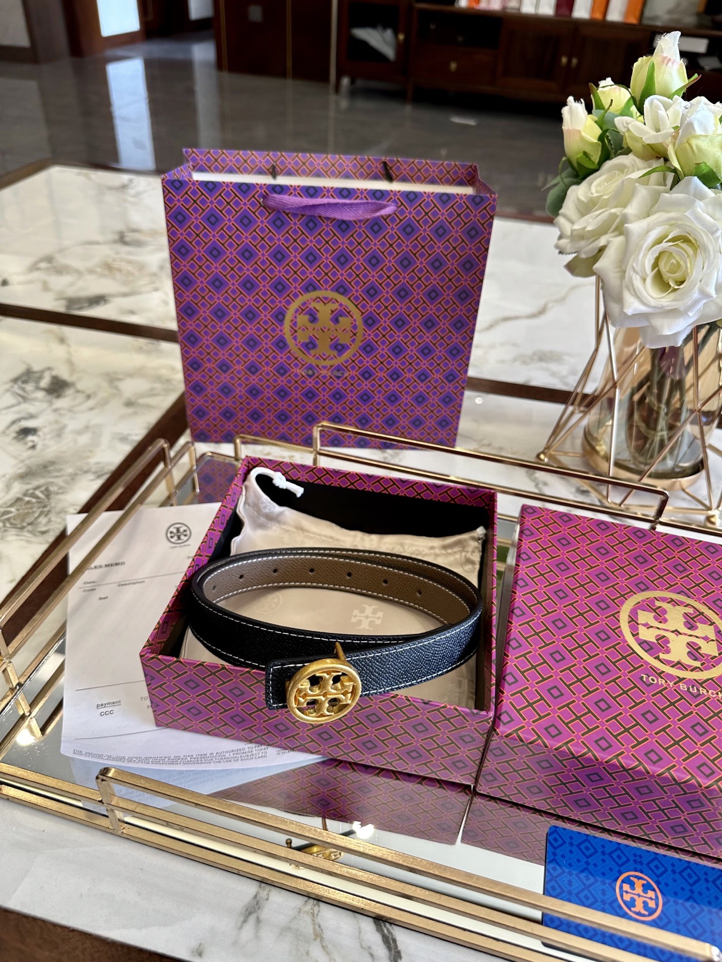 TORY BURCHY belt model 08